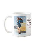 Sexy Business Woman Customizable Mug by Al Rio