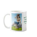 Sexy Cowgirl Customizable Message Mug by Al Rio