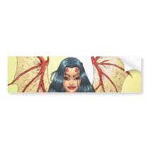 Sexy Devil saying Come Here by Al Rio Bumper Sticker
