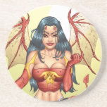 Sexy Devil saying Come Here by Al Rio coasters