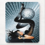 Sexy Disco Ball Girl Mousepads