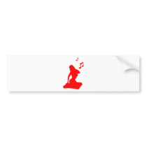 Sexy DJ Bumper Sticker
