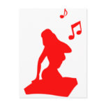 Sexy DJ postcards
