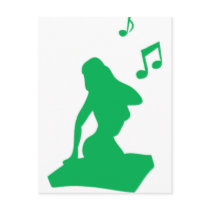 Sexy DJ Postcard