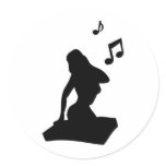Sexy DJ stickers