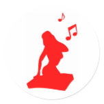 Sexy DJ Sticker