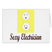 Sexy Electrician Cards