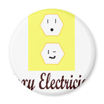 Sexy Electrician Fridge Magnet
