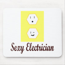 Sexy Electrician Mouse Pad