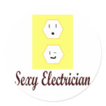 Sexy Electrician stickers