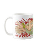 Sexy Elf Fairy in a Bed Of Roses by Al Rio mugs