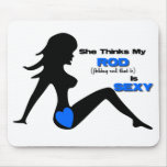 Sexy Fishing Rod Mousepad