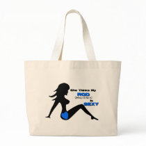 Sexy Fishing Rod Tote Bag