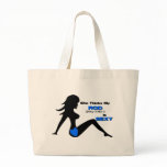 Sexy Fishing Rod Tote Bag