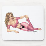 Sexy Fitness Exercise Dance Workout art mousepads