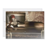 Sexy Gothic Vamp Halloween Party Invitation