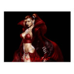 Sexy In Red! Postcard