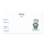 sexy in scrubs surgeon business card