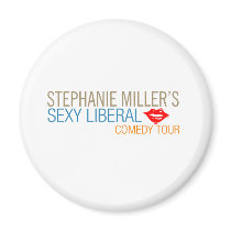 SEXY LIBERAL BUTTON REFRIGERATOR MAGNETS