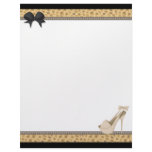 Sexy Nude Heels and Leopard Letterhead