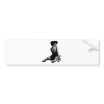 Sexy Pin Up Design! Bumper Stickers