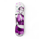 Sexy Pink Pinup Girl Skateboard Custom Deck NEW!