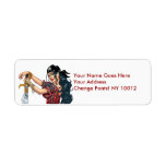 Sexy Pirate Girl Customizable by Al Rio labels