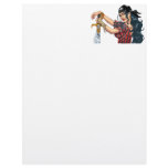 Sexy Pirate Girl Pinup Girl by Al Rio letterhead