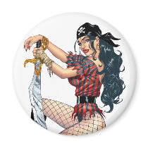 Sexy Pirate Pin-up Girl Customizable by Al Rio