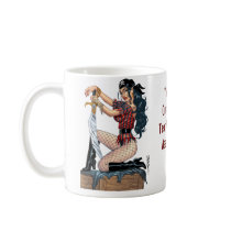 Sexy Pirate Pin-up Girl Customizable by Al Rio Coffee Mugs