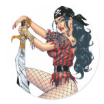 Sexy Pirate Pin-up Girl Customizable by Al Rio