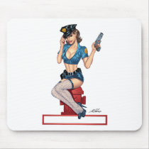 Sexy Police or Security Woman by Al Rio Usepads