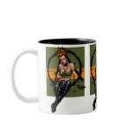 Sexy Punk Alternative Girl Pinup by Al Rio Mug
