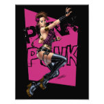 Sexy Punk Rock Girl by the comic artist Al Rio photography