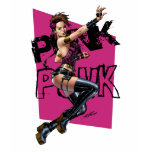 Sexy Punk Rock Girl by the comic artist Al Rio t-shirts
