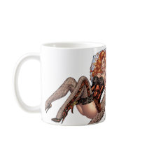 Sexy Red Head in Lingerie customizables by Al Rio Mugs