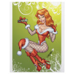 Sexy Red Head Ms Claus, Santa's wife by Al Rio letterhead
