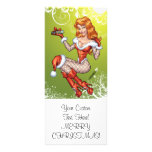 Sexy Red Head Ms Claus, Santa's wife by Al Rio rack cards