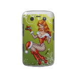 Sexy Redhead Ms Claus, Santa's wife by Al Rio casemate cases