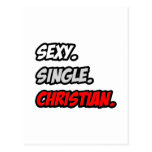 Sexy. Single. Christian. Postcards