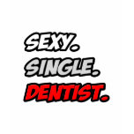 Sexy. Single. Dentist. t-shirts