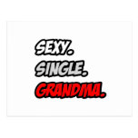 Sexy. Single. Grandma. Postcard