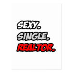 Sexy. Single. Realtor. Post Card