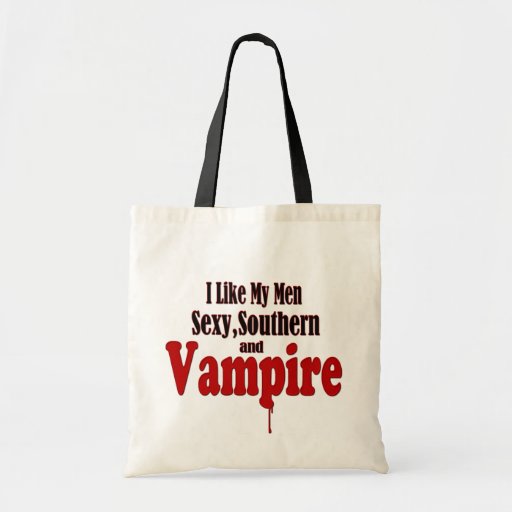 Sexy Southern Vampires Tote Bags
