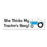 Sexy Tractor Bumper Stickers