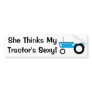 Sexy Tractor Bumper Stickers