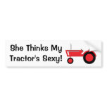 Sexy tractor bumper stickers
