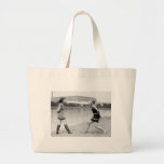 Sexy Tug-of-War, 1920s Canvas Bag