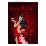Sexy Valentine Invitation for Naughty Fun Greeting Cards
