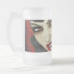 Sexy vampire comic halloween coffee mugs